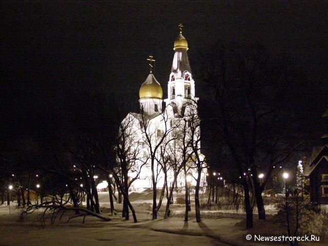 Сестроречане встретили Рождество Христово