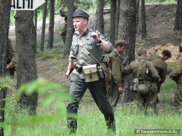 Военно-историческая реконструкция  Выборгской операции 1944 года