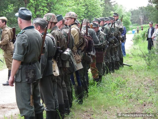 Военно-историческая реконструкция  Выборгской операции 1944 года