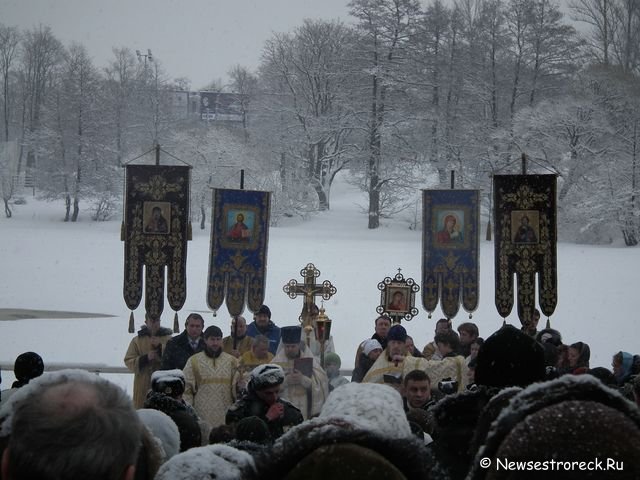 Крещение в Сестрорецке 2011