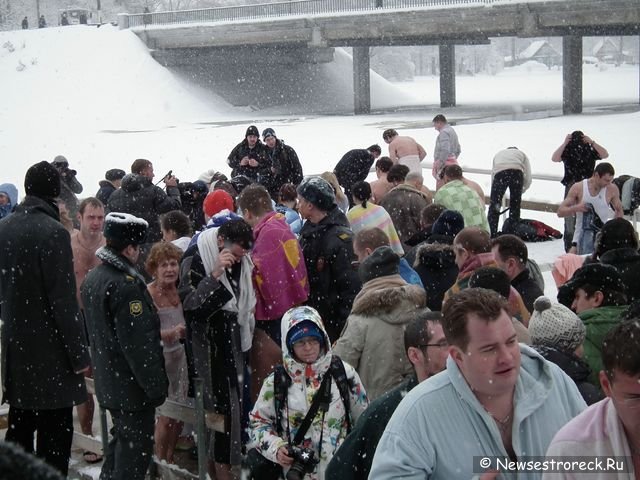 Крещение в Сестрорецке 2011
