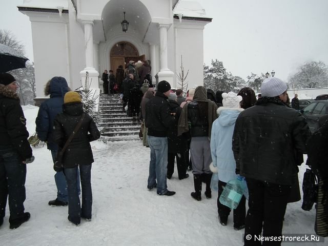 Крещение в Сестрорецке 2011