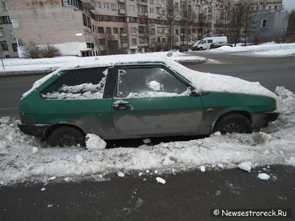 Брошенка 2108 на ул.Токарева