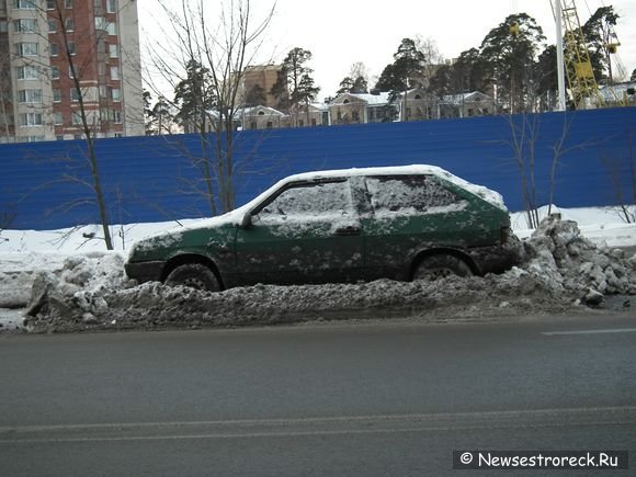 Брошенка 2108 на ул.Токарева