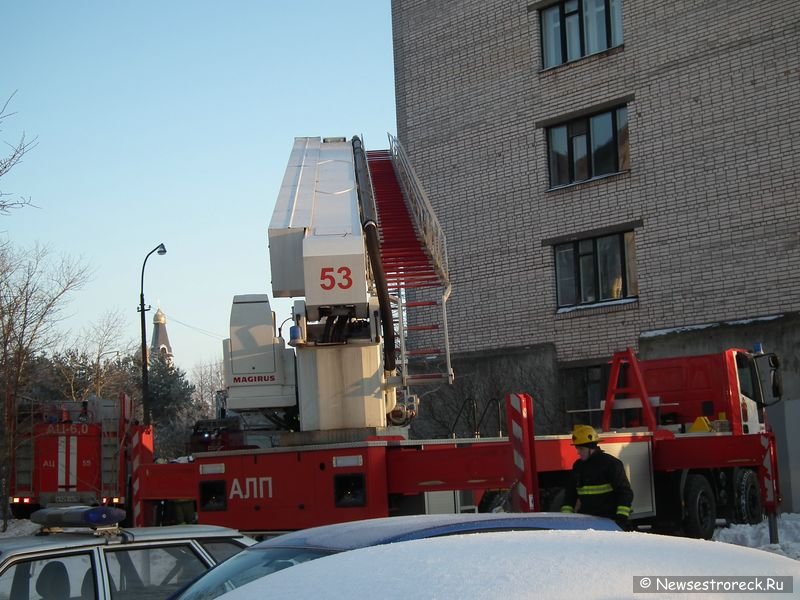 Сестрорецк взрывался и горел