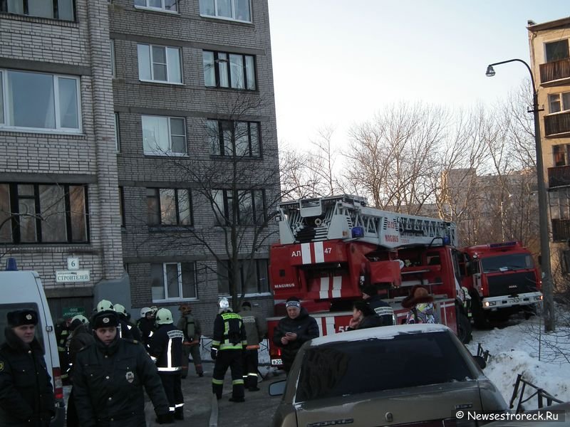 Сестрорецк взрывался и горел