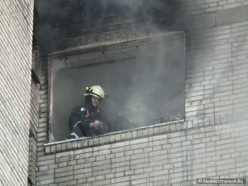 Сестрорецк взрывался и горел