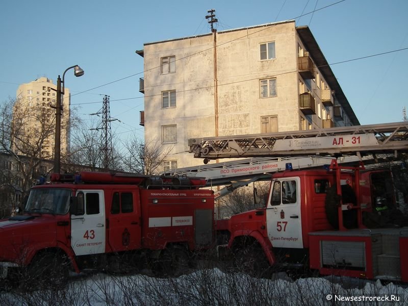 Сестрорецк взрывался и горел