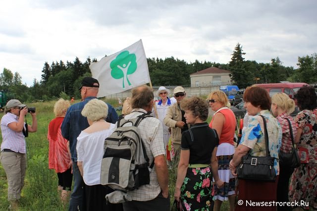 Митинг 9 июля в Сестрорецке против намыва