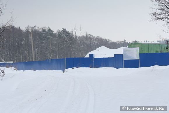 В Сестрорецке началась инженерная подготовка земельных участков к намыву