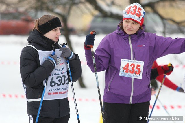 В Сестрорецке состоялась лыжная гонка «Лыжня России – 2013»
