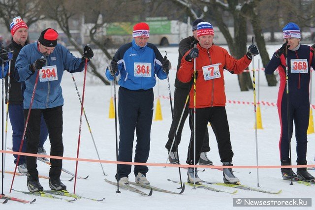 В Сестрорецке состоялась лыжная гонка «Лыжня России – 2013»