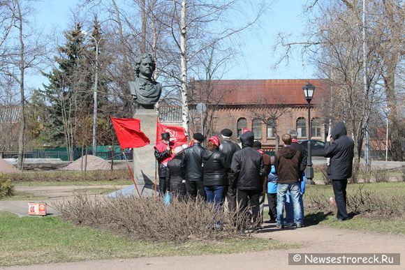 Митинг КПРФ в Сестрорецке