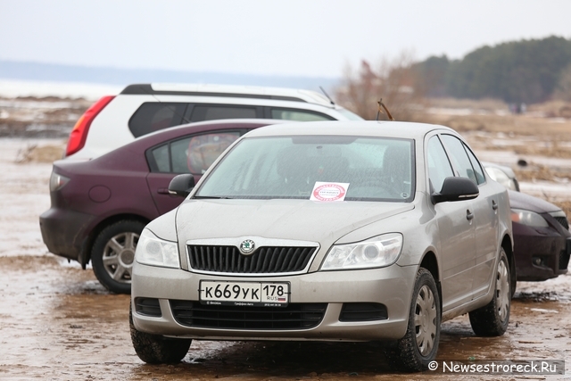 В Сестрорецке прошла акция против незаконной парковки