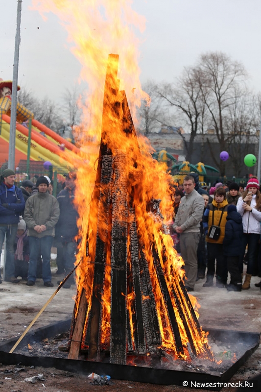 Уходи, зима! В Сестрорецке отметили Масленицу Уходи, зима! В Сестрорецке отметили Масленицу
