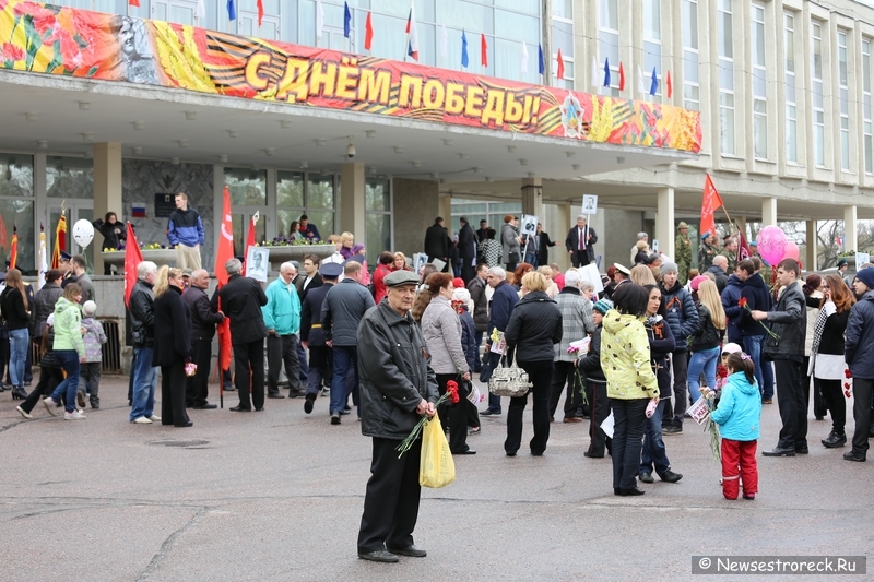 День победы в Сестрорецке 9 мая 2014