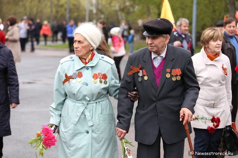 День победы в Сестрорецке 9 мая 2014