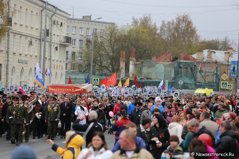 День победы в Сестрорецке 9 мая 2014