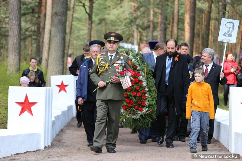 День победы в Сестрорецке 9 мая 2014