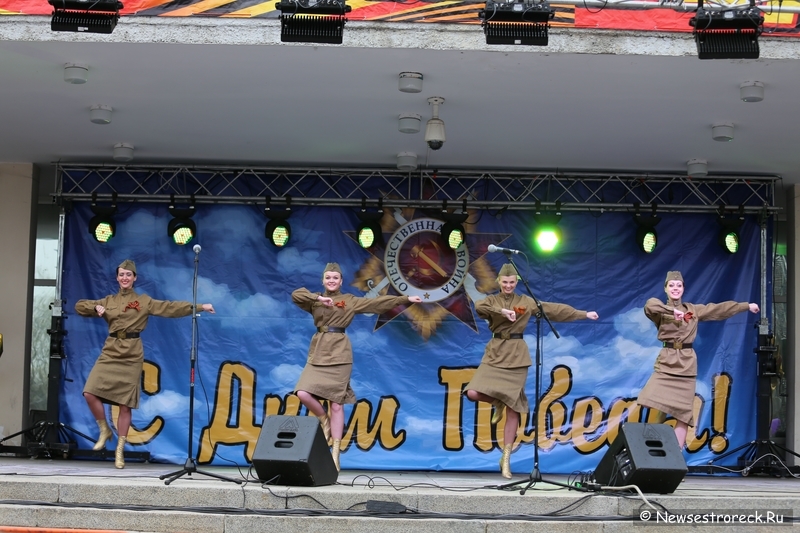 День победы в Сестрорецке 9 мая 2014