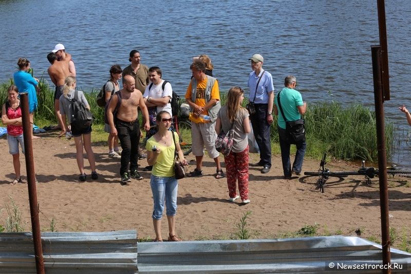 Экологическая прогулка-инспекция по берегозахватам озера Сестрорецкий Разлив