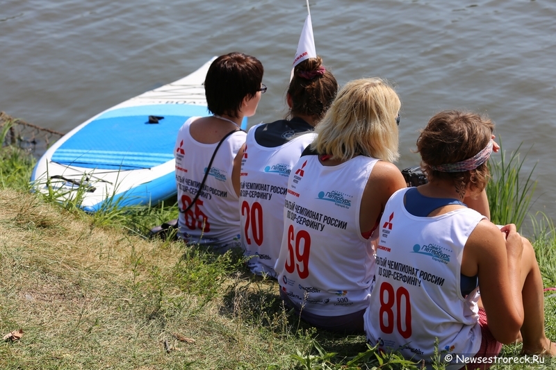 В Сестрорецке прошел первый этап Открытого чемпионата России по SUP-серфингу 2014