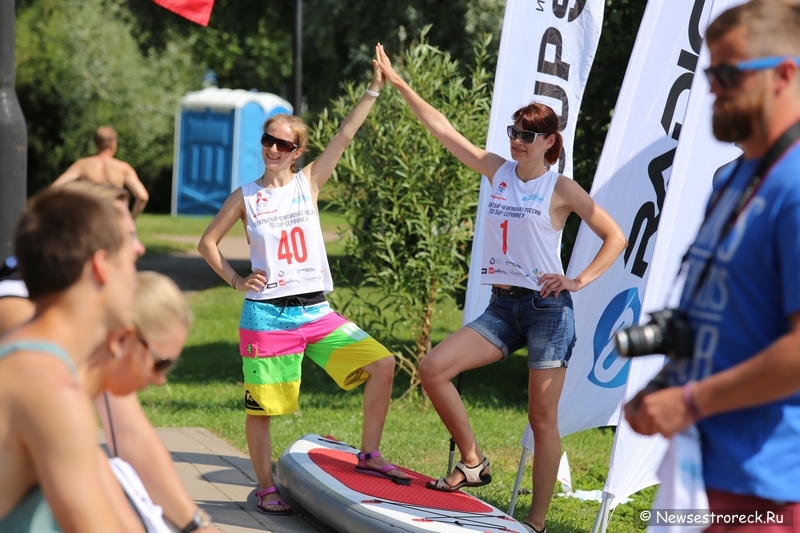 В Сестрорецке прошел первый этап Открытого чемпионата России по SUP-серфингу 2014