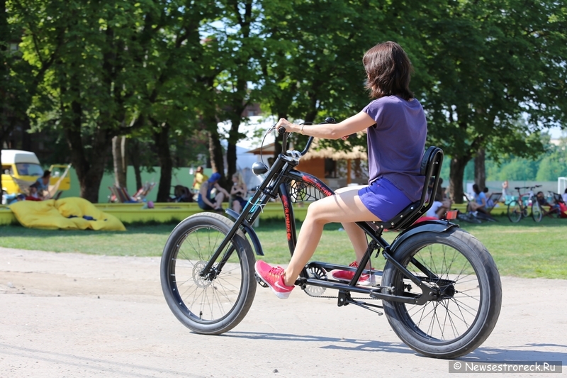 В Сестрорецке состоялся фестиваль «За велогород»