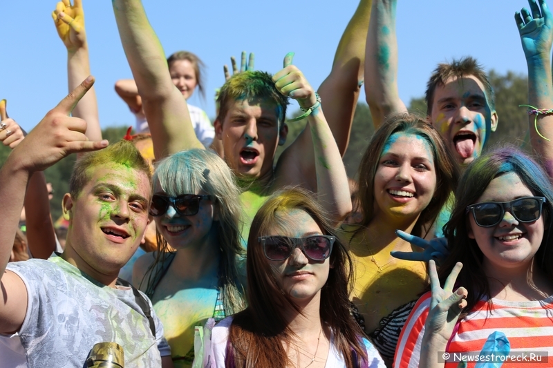 THE COLOR PARTY 2014 в Сестрорецке THE COLOR PARTY 2014 в Сестрорецке