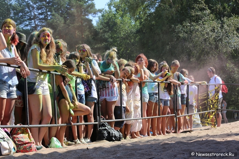 THE COLOR PARTY 2014 в Сестрорецке THE COLOR PARTY 2014 в Сестрорецке
