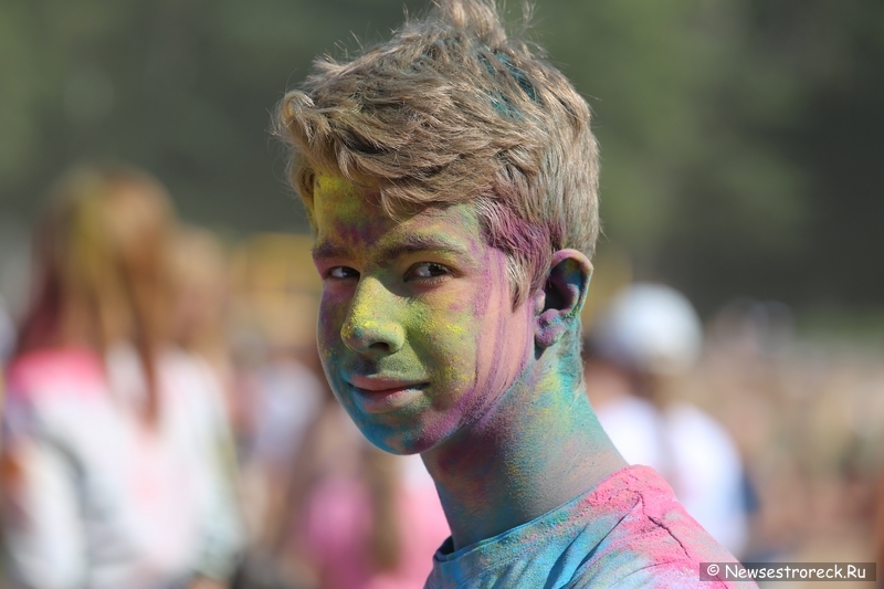 THE COLOR PARTY 2014 в Сестрорецке THE COLOR PARTY 2014 в Сестрорецке