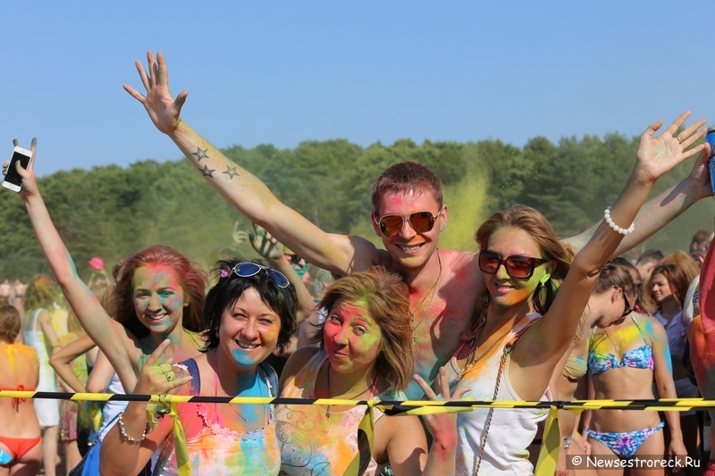 THE COLOR PARTY 2014 в Сестрорецке THE COLOR PARTY 2014 в Сестрорецке