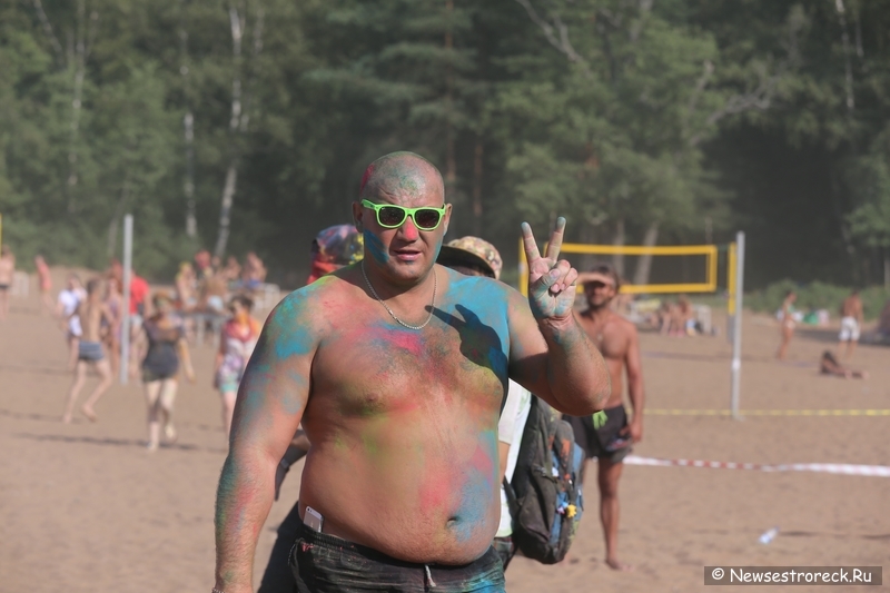 THE COLOR PARTY 2014 в Сестрорецке THE COLOR PARTY 2014 в Сестрорецке