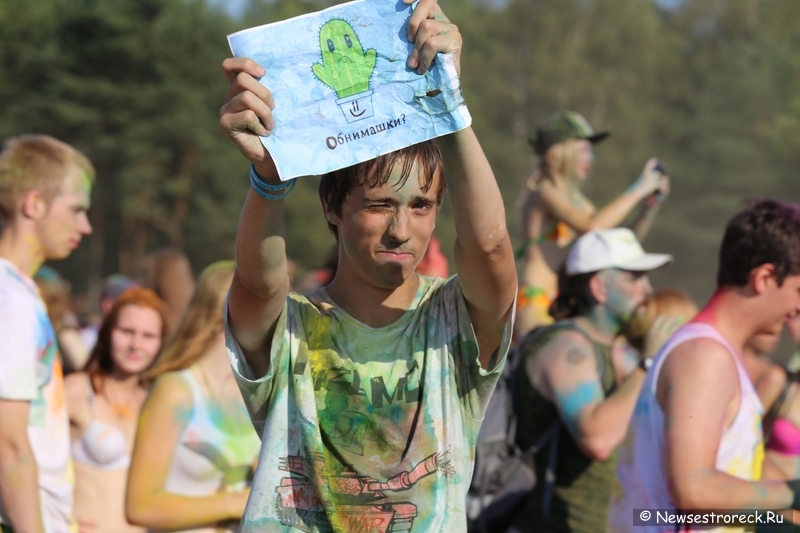 THE COLOR PARTY 2014 в Сестрорецке THE COLOR PARTY 2014 в Сестрорецке