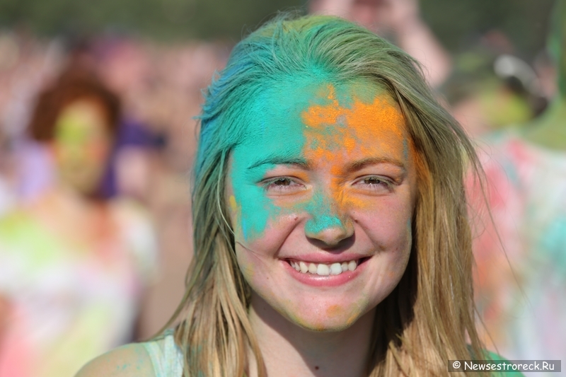 THE COLOR PARTY 2014 в Сестрорецке THE COLOR PARTY 2014 в Сестрорецке