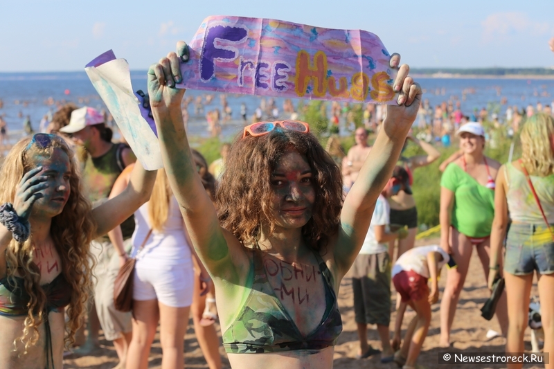 THE COLOR PARTY 2014 в Сестрорецке THE COLOR PARTY 2014 в Сестрорецке