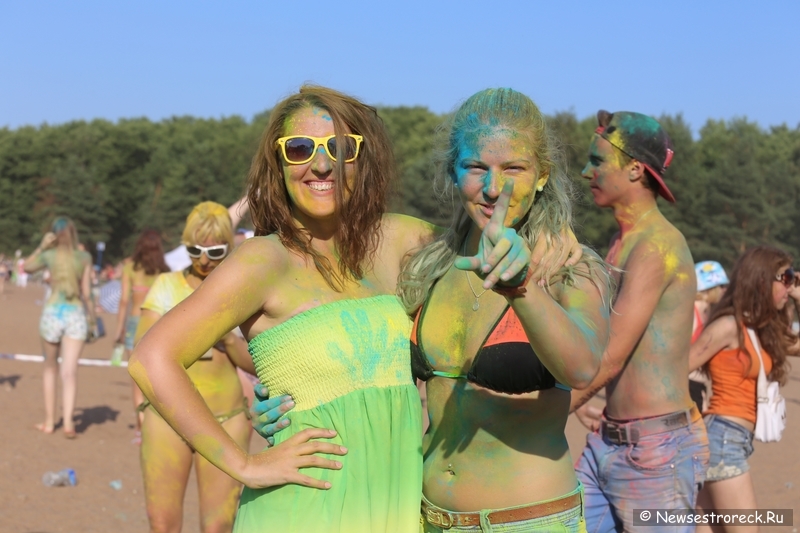 THE COLOR PARTY 2014 в Сестрорецке THE COLOR PARTY 2014 в Сестрорецке