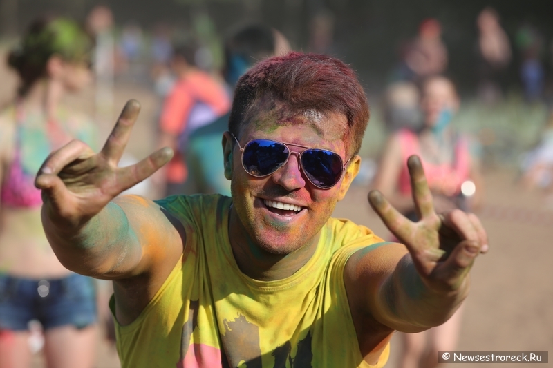 THE COLOR PARTY 2014 в Сестрорецке THE COLOR PARTY 2014 в Сестрорецке