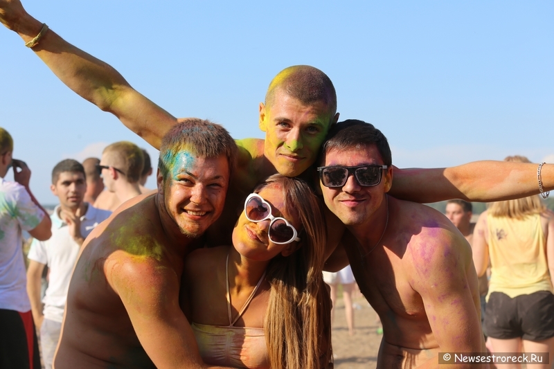 THE COLOR PARTY 2014 в Сестрорецке THE COLOR PARTY 2014 в Сестрорецке