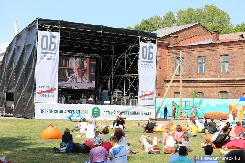На площадке «Петровского арсенала» прошел четвертый фестиваль «Открытая библиотека»