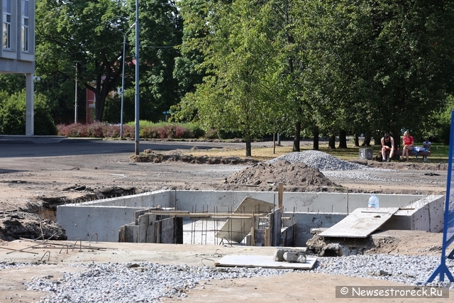 Новый фонтан «Крестики-нолики» появится в Сестрорецке