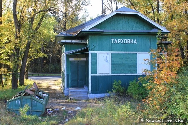 Старинный вокзал станции Тарховка снесут ради торгового центра