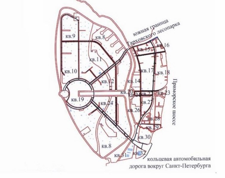 Утверждена планировка намывной территории у Сестрорецка 