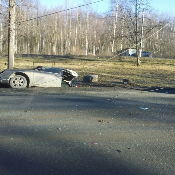 Серьезное происшествие на Приморском шоссе