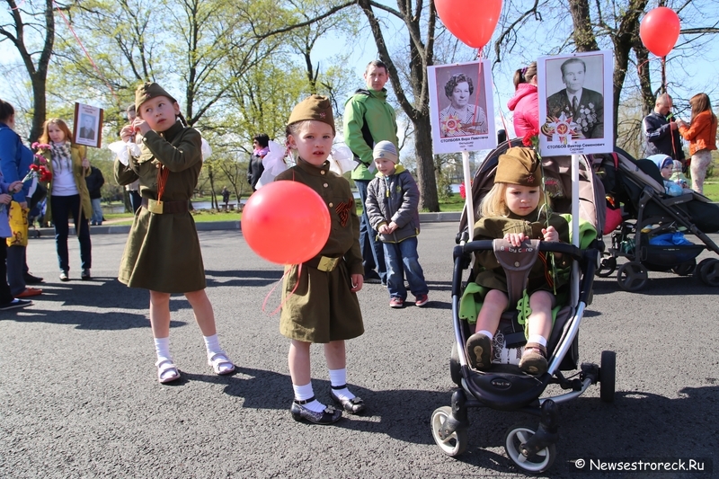 Как прошел праздник 9 мая 2015 в Сестрорецке