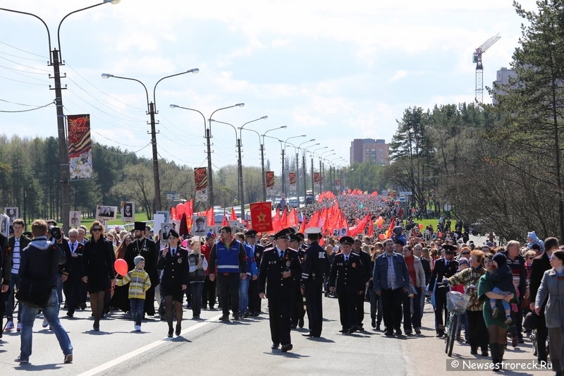 Как прошел праздник 9 мая 2015 в Сестрорецке