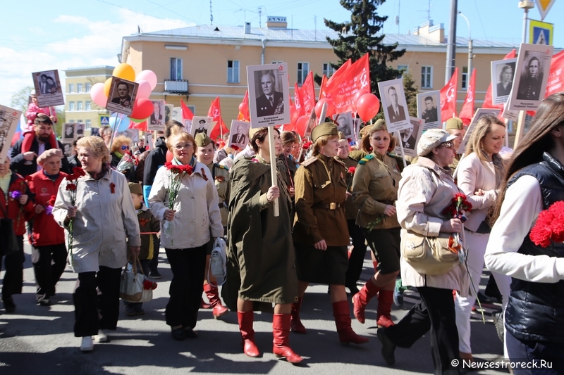 Как прошел праздник 9 мая 2015 в Сестрорецке