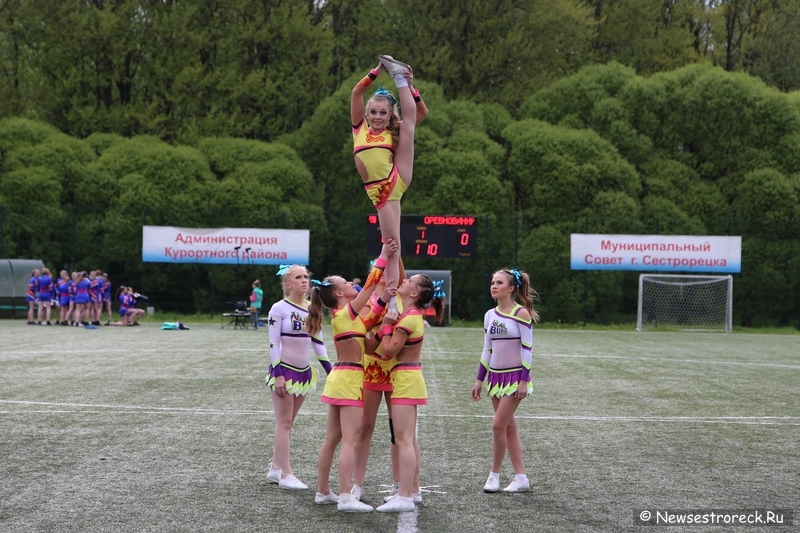 В Сестрорецке прошел открытый Кубок по черлидингу «CHEER OPEN - 2015»