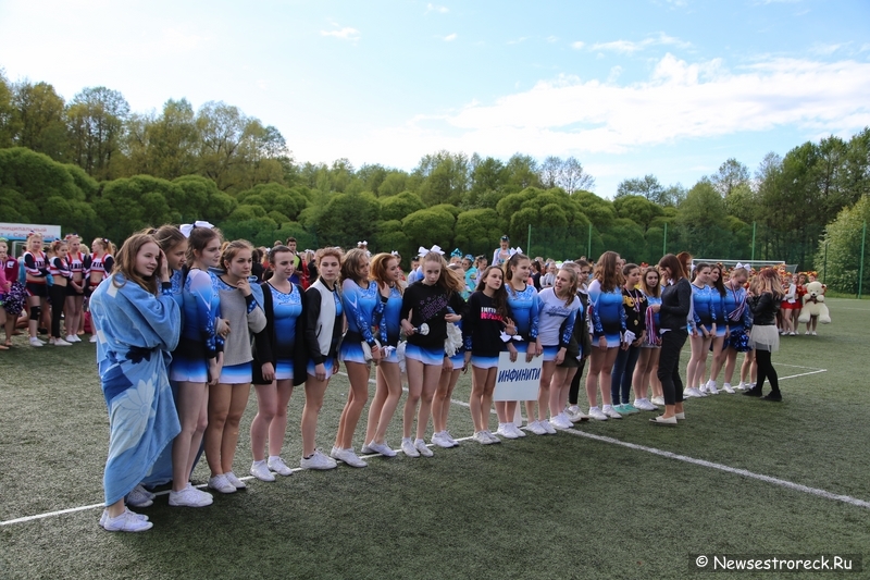 В Сестрорецке прошел открытый Кубок по черлидингу «CHEER OPEN - 2015»