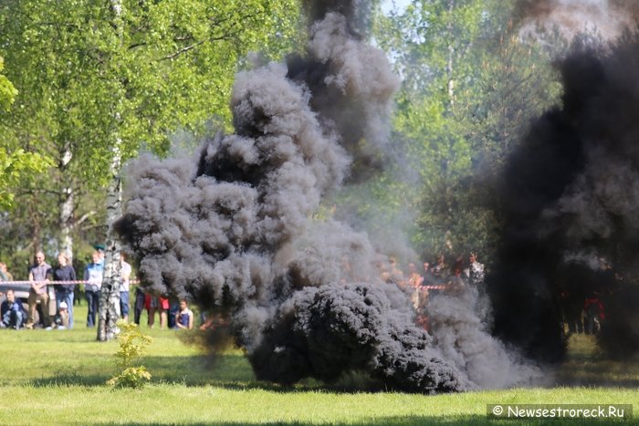 В Сестрорецке отметили День пограничника 2015